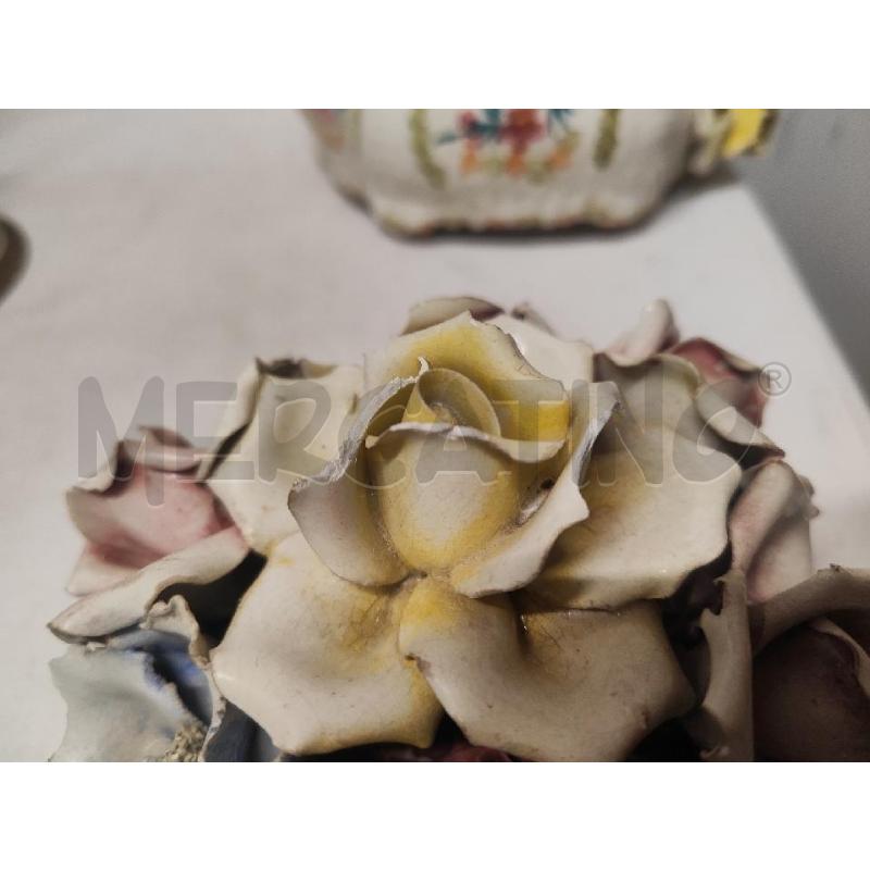 COFANETTO TONDO BASSANO TAPPO FIORI  | Mercatino dell'Usato Vinci - fraz. sovigliana 3