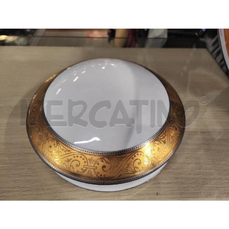 COFANETTO TONDO  LIMOGES RICHELIEN BORDO ORO | Mercatino dell'Usato Vinci - fraz. sovigliana 1