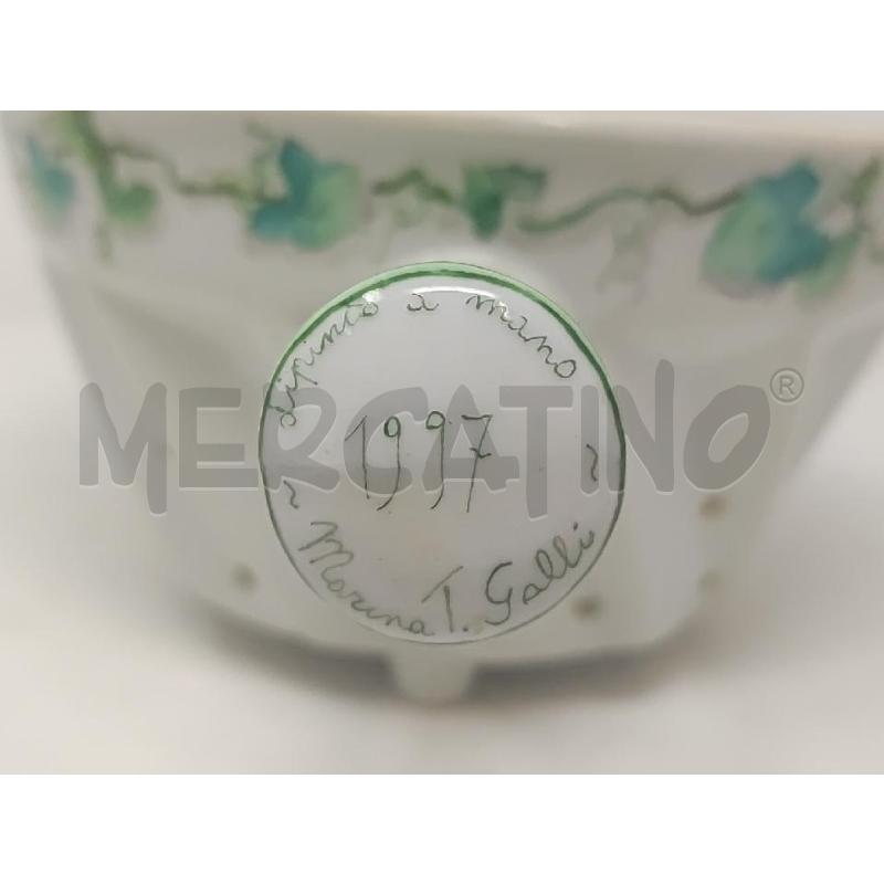 COLINO CERAMICA MARINA GALLI 1997 BIANCO EDERA | Mercatino dell'Usato Vinci - fraz. sovigliana 2