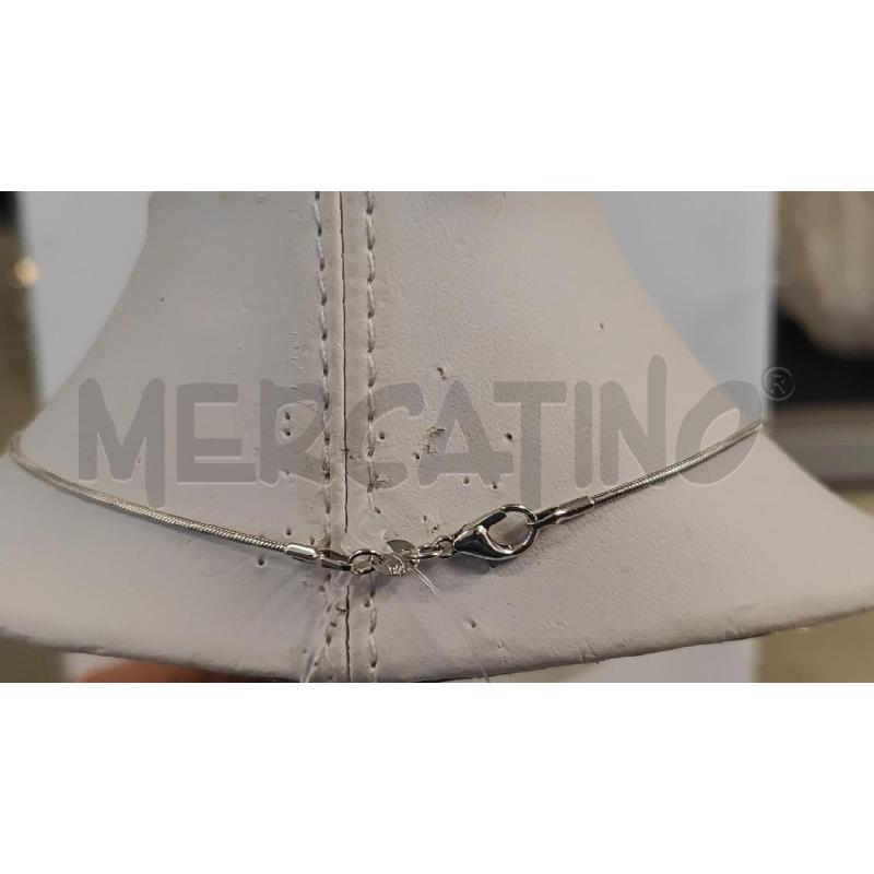 COLLANA ARGENTATA CIONDOLO PUNTO LUCE | Mercatino dell'Usato Vinci - fraz. sovigliana 3