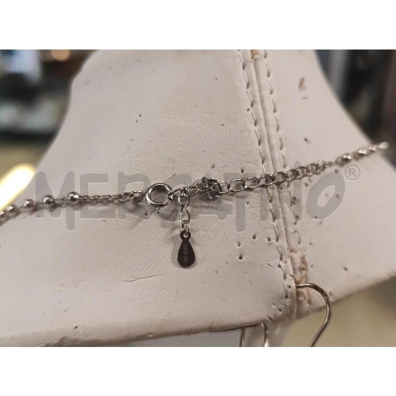 COLLANA ARGENTATA CON CAMEO E CROCE | Mercatino dell'Usato Vinci - fraz. sovigliana 4