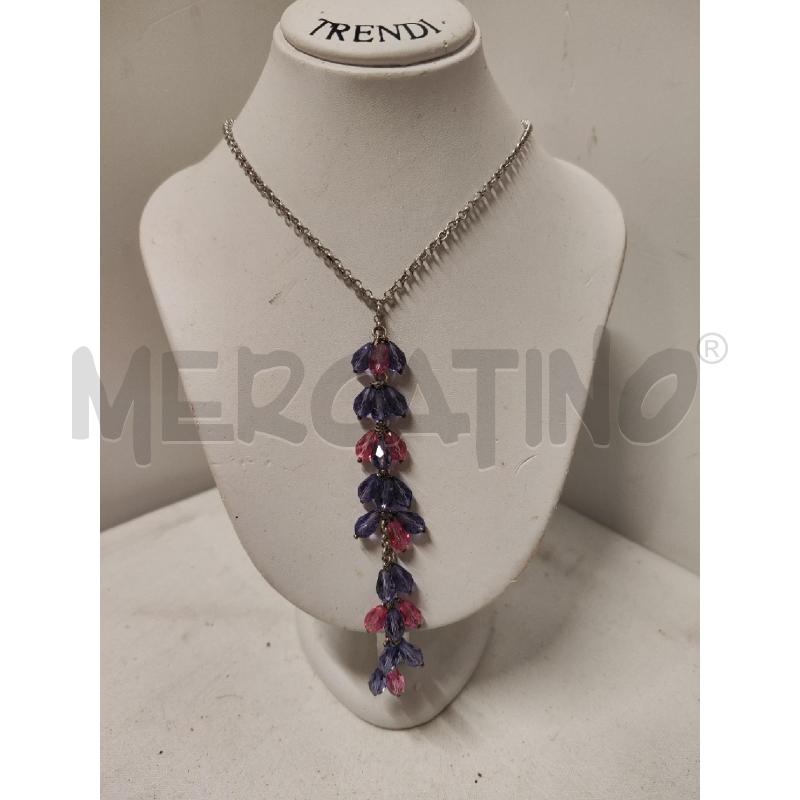 COLLANA BOCCADAMO PIETRINE ROSA LILLA | Mercatino dell'Usato Vinci - fraz. sovigliana 1