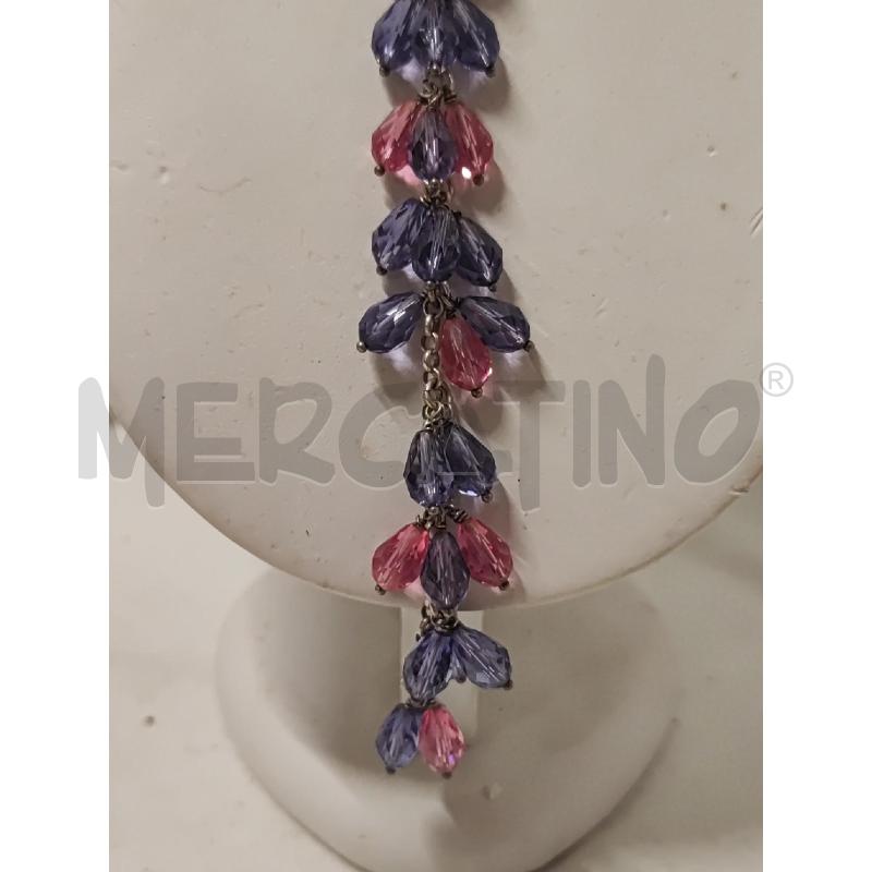 COLLANA BOCCADAMO PIETRINE ROSA LILLA | Mercatino dell'Usato Vinci - fraz. sovigliana 2