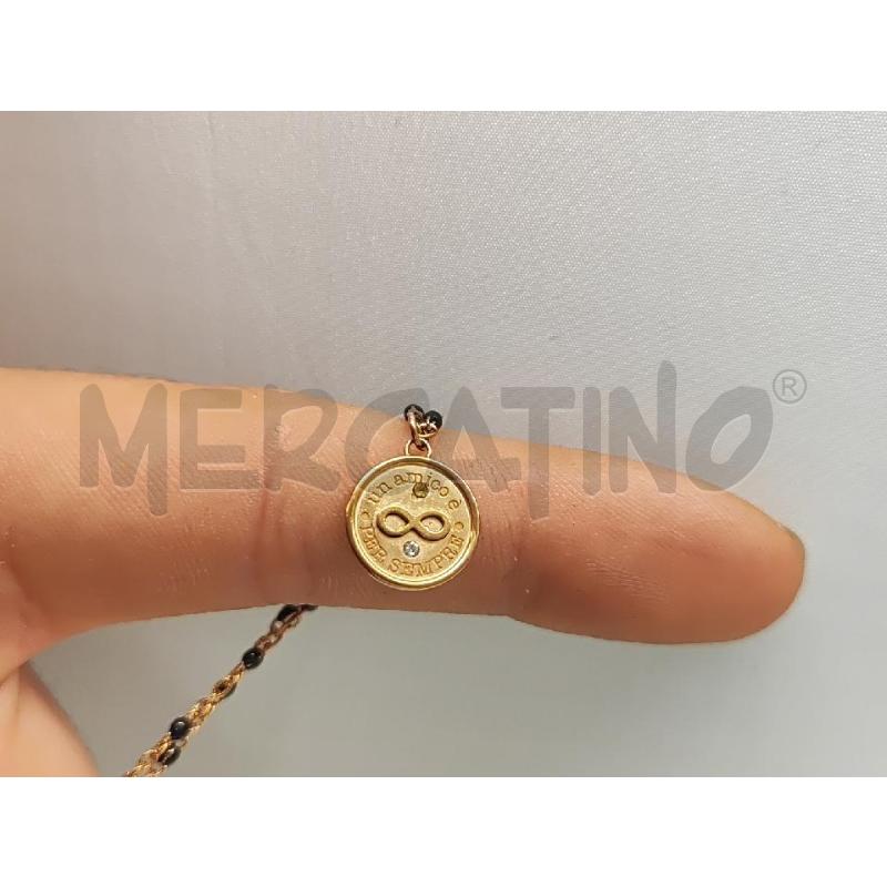 COLLANA BROSWAY CHAKRA PALLINI NERI CIONDOLINO TONDO  | Mercatino dell'Usato Vinci - fraz. sovigliana 3