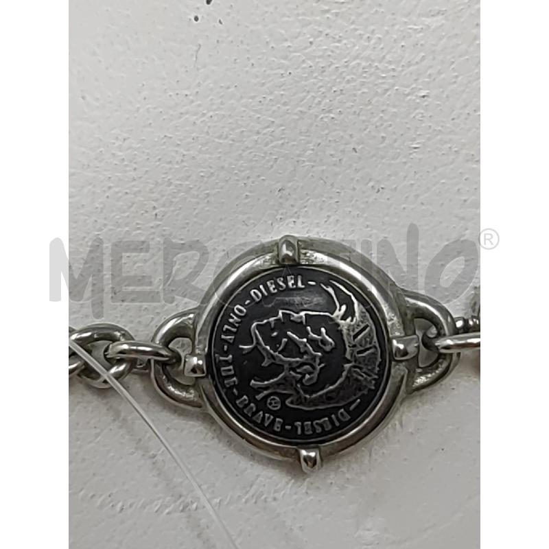 COLLANA DIESEL ARGENTATA  | Mercatino dell'Usato Vinci - fraz. sovigliana 3