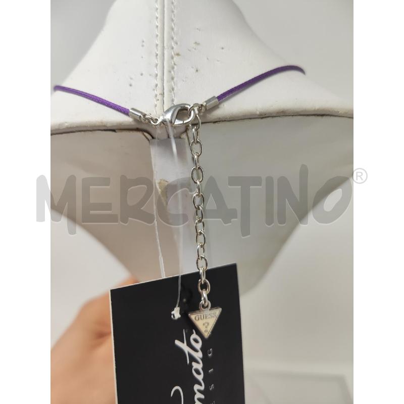 COLLANA GUESS CORDINO VIOLA G STRASS NUOVA | Mercatino dell'Usato Vinci - fraz. sovigliana 3
