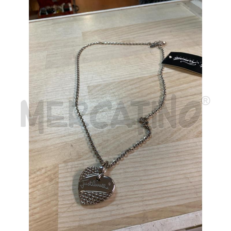 COLLANA LUNGA JUST CAVALLI CIONDOLO CUORE | Mercatino dell'Usato Vinci - fraz. sovigliana 1