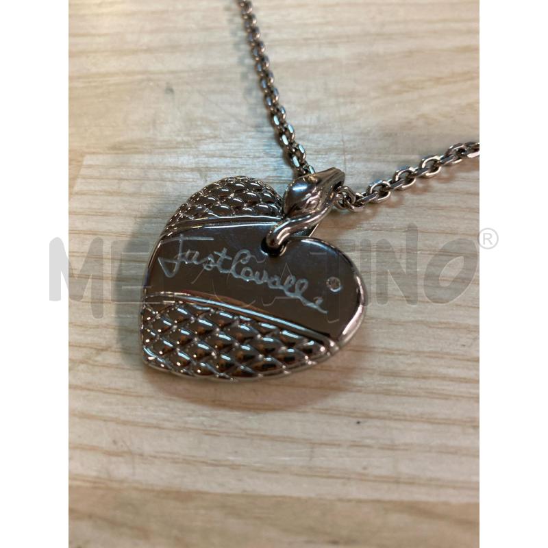 COLLANA LUNGA JUST CAVALLI CIONDOLO CUORE | Mercatino dell'Usato Vinci - fraz. sovigliana 2
