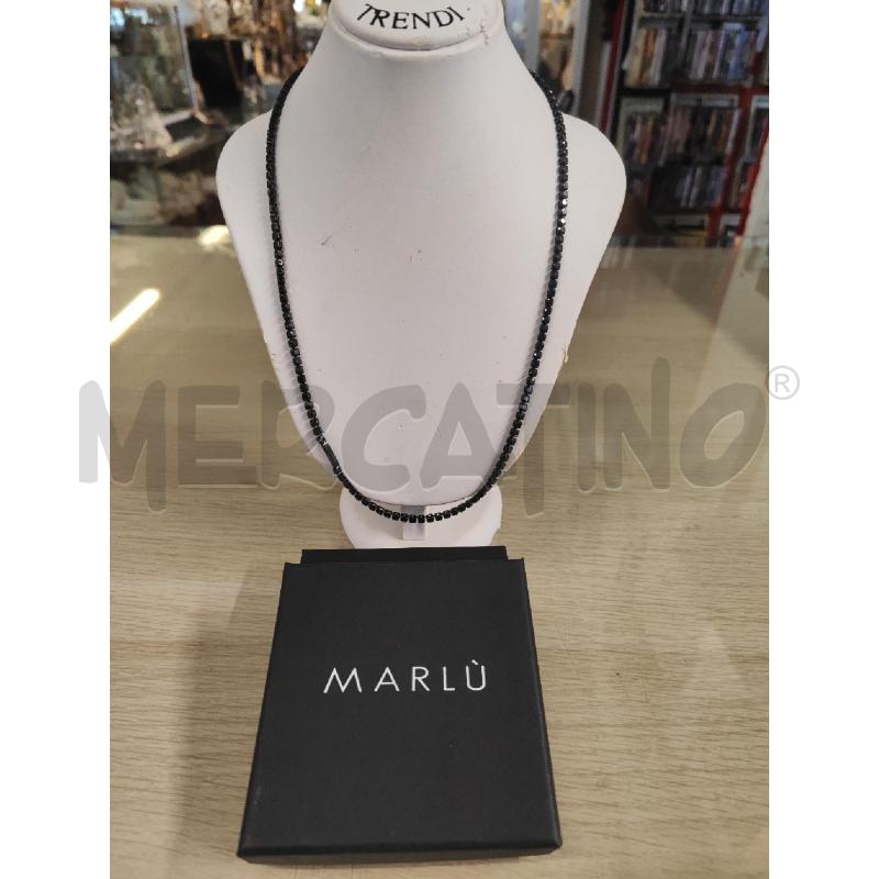 COLLANA MARLU STRASS NERI  | Mercatino dell'Usato Vinci - fraz. sovigliana 1