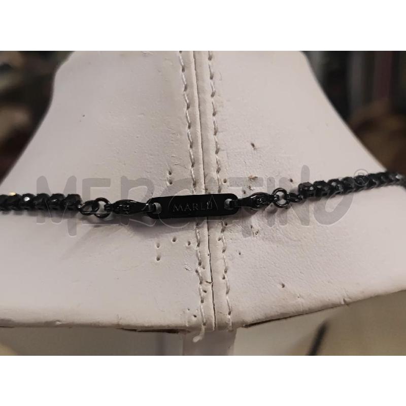 COLLANA MARLU STRASS NERI  | Mercatino dell'Usato Vinci - fraz. sovigliana 2