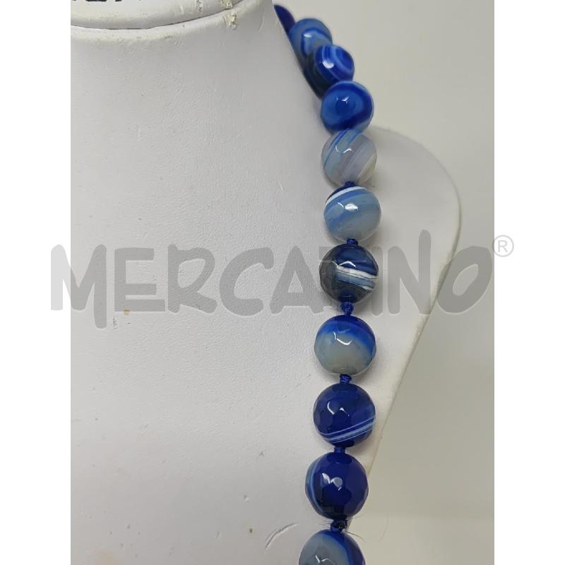 COLLANA PIETRE DURE NATURALI SFUMATE BLU | Mercatino dell'Usato Vinci - fraz. sovigliana 3