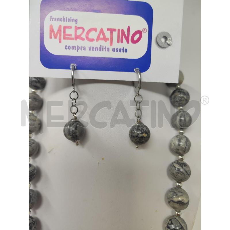 COLLANA PIETRE NATURALI GRIGIE | Mercatino dell'Usato Vinci - fraz. sovigliana 2