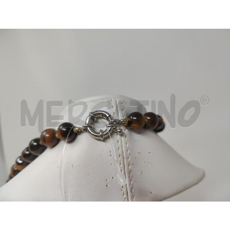 COLLANA PIETRE NATURALI SFUMATE MARRONI | Mercatino dell'Usato Vinci - fraz. sovigliana 3