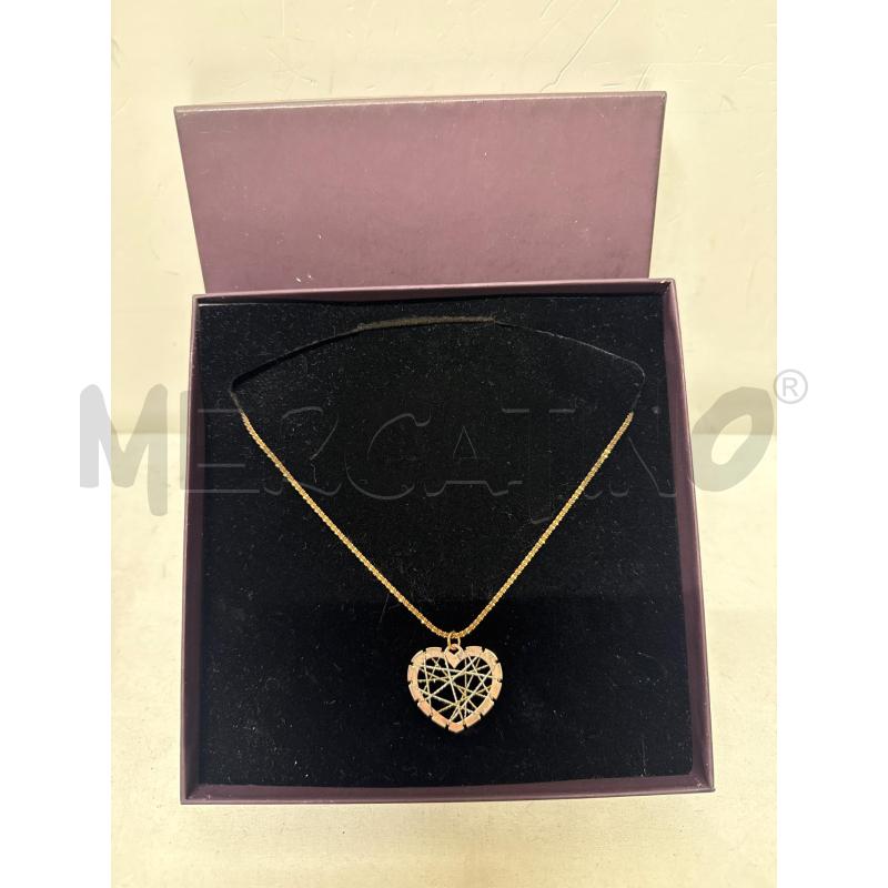 COLLANA STROILI BRONZATA CIONDOLO CUORE NUOVA | Mercatino dell'Usato Vinci - fraz. sovigliana 1