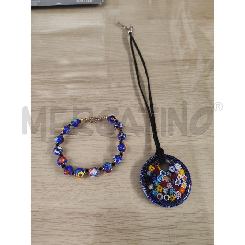 COLLANA + BRACCIALE MURRINE  | Mercatino dell'Usato Vinci - fraz. sovigliana 1