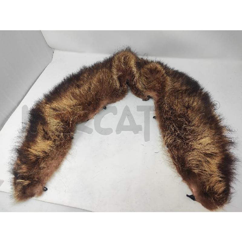 COLLO PELLICCIA MARMOTTA ARANCIATA  | Mercatino dell'Usato Vinci - fraz. sovigliana 1