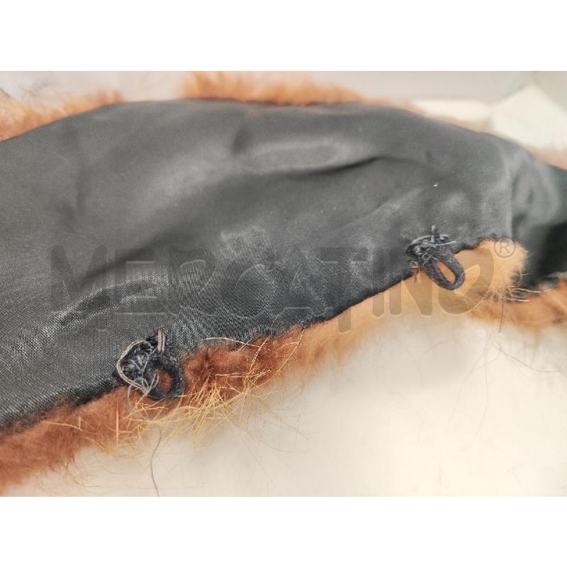 COLLO PELLICCIA MARMOTTA ARANCIATA  | Mercatino dell'Usato Vinci - fraz. sovigliana 3