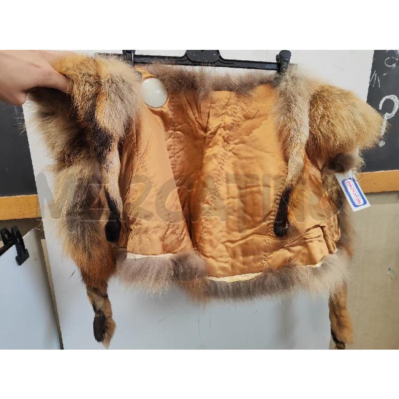 COLLO PELLICCIA  # VOLPE ARANCIO CON PIEDINI | Mercatino dell'Usato Vinci - fraz. sovigliana 2