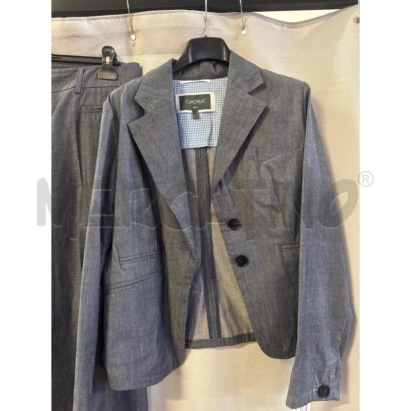 COMPLETO DONNA CAMOMILLA BLU RIGATO TG.44 | Mercatino dell'Usato Vinci - fraz. sovigliana 2
