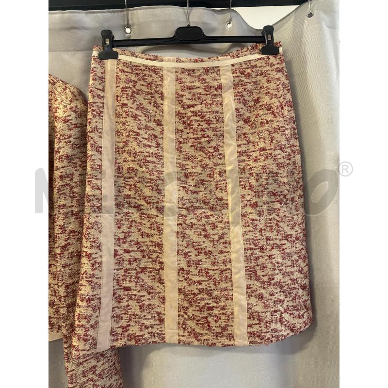 COMPLETO DONNA CARACTERE BEIGE ROSSA TG.48 GIACCA + GONNA | Mercatino dell'Usato Vinci - fraz. sovigliana 2