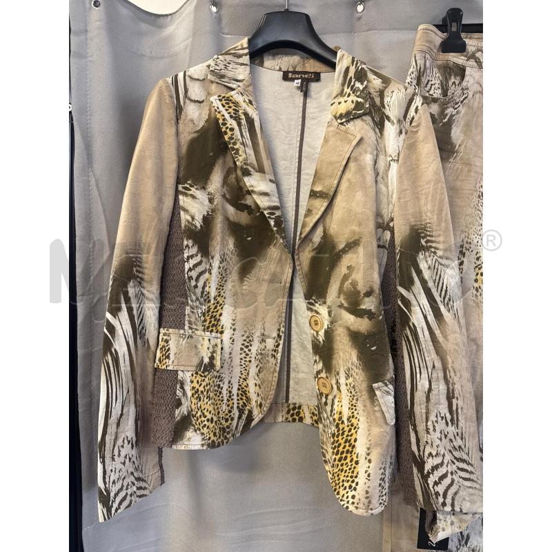 COMPLETO DONNA LANDI BEIGE FANTASIA TG.48 | Mercatino dell'Usato Vinci - fraz. sovigliana 2