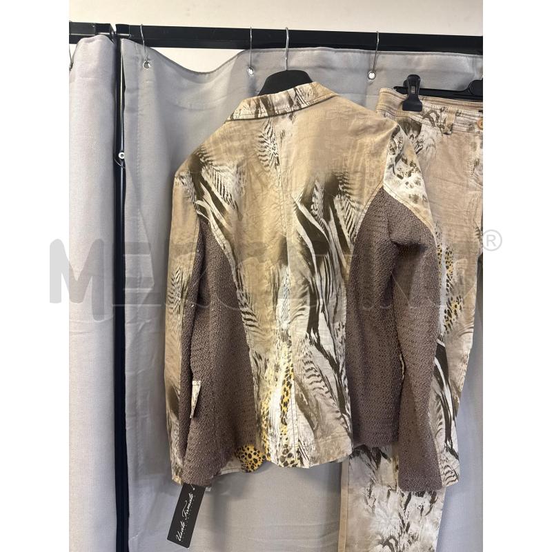 COMPLETO DONNA LANDI BEIGE FANTASIA TG.48 | Mercatino dell'Usato Vinci - fraz. sovigliana 4