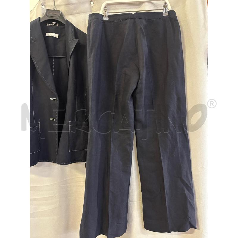 COMPLETO DONNA MARELLA BLU LINO TG.46 | Mercatino dell'Usato Vinci - fraz. sovigliana 3