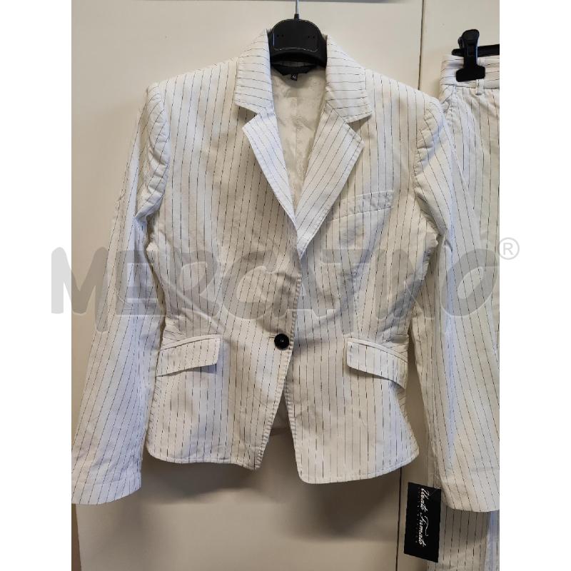 COMPLETO DONNA PAUL SMITH BIANCO RIGHE NERE TG.44 | Mercatino dell'Usato Vinci - fraz. sovigliana 2
