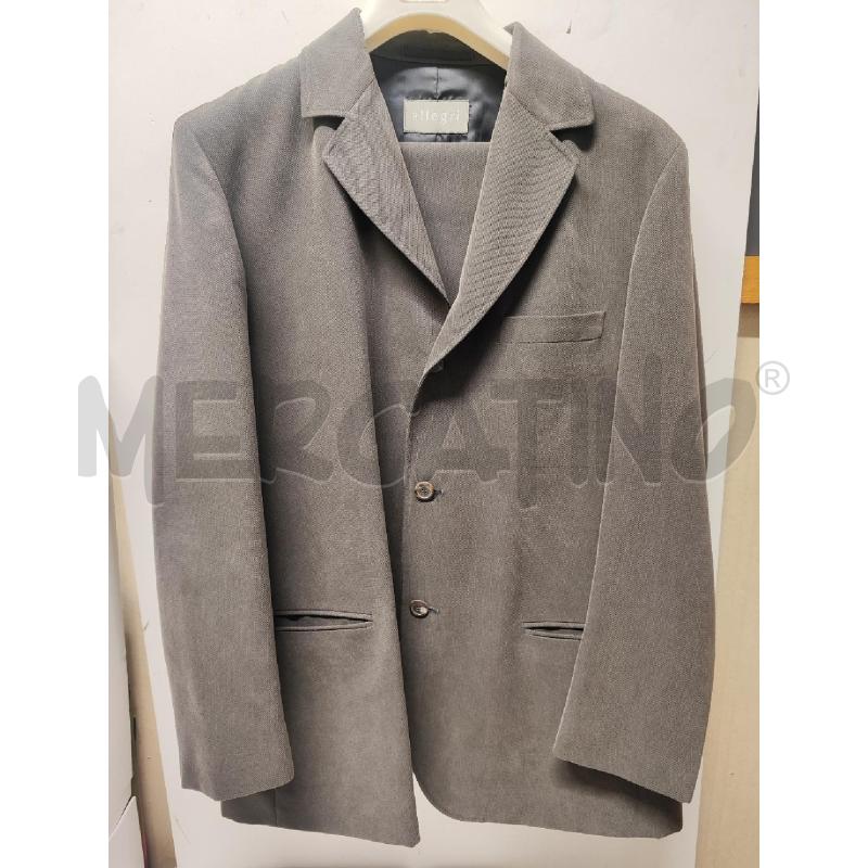 COMPLETO UOMO ALLEGRI GRIGIO TG.52 | Mercatino dell'Usato Vinci - fraz. sovigliana 1