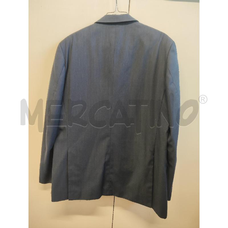 COMPLETO UOMO B.&SONS BLU RIGATO TG.52 | Mercatino dell'Usato Vinci - fraz. sovigliana 4