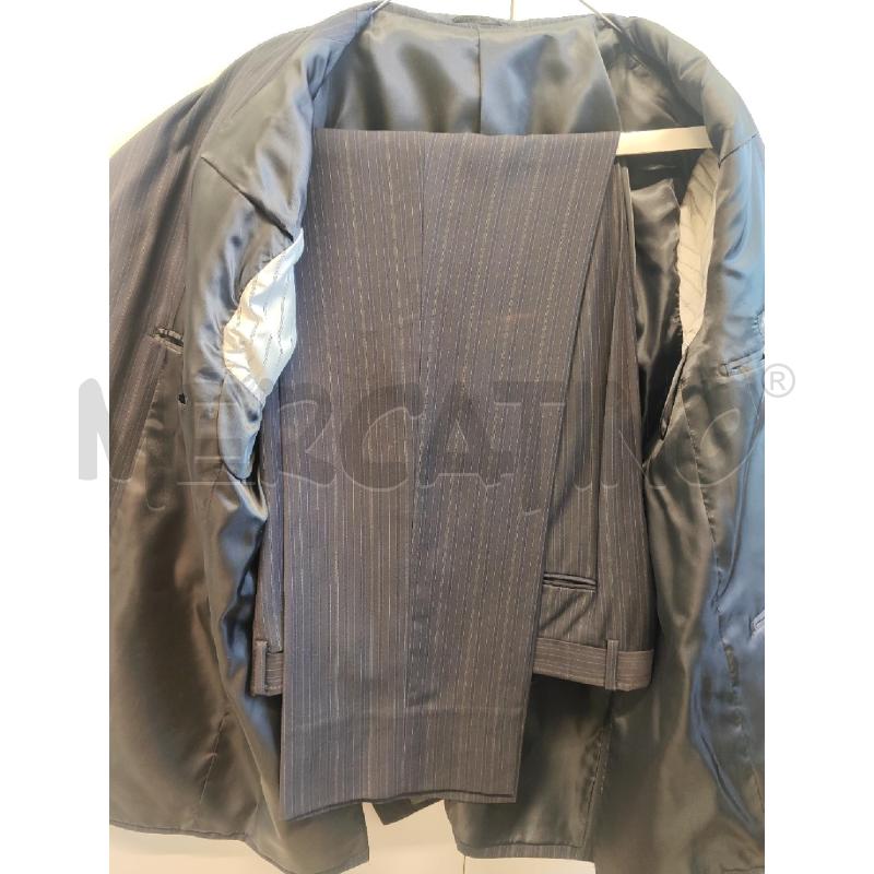 COMPLETO UOMO B.&SONS NERO RIGATO TG.52 | Mercatino dell'Usato Vinci - fraz. sovigliana 2