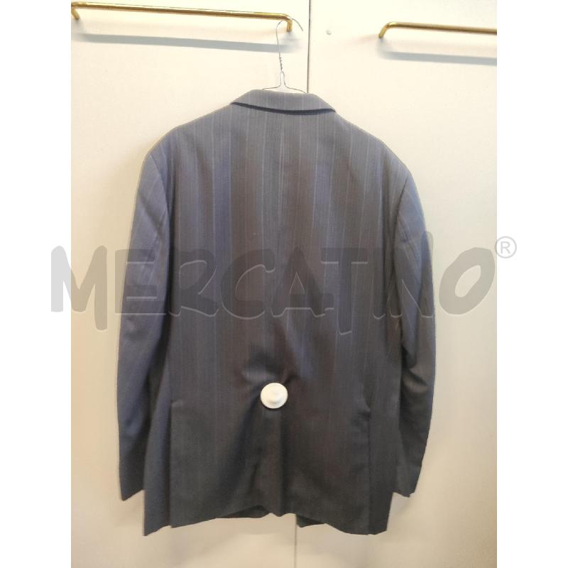 COMPLETO UOMO B.&SONS NERO RIGATO TG.52 | Mercatino dell'Usato Vinci - fraz. sovigliana 4