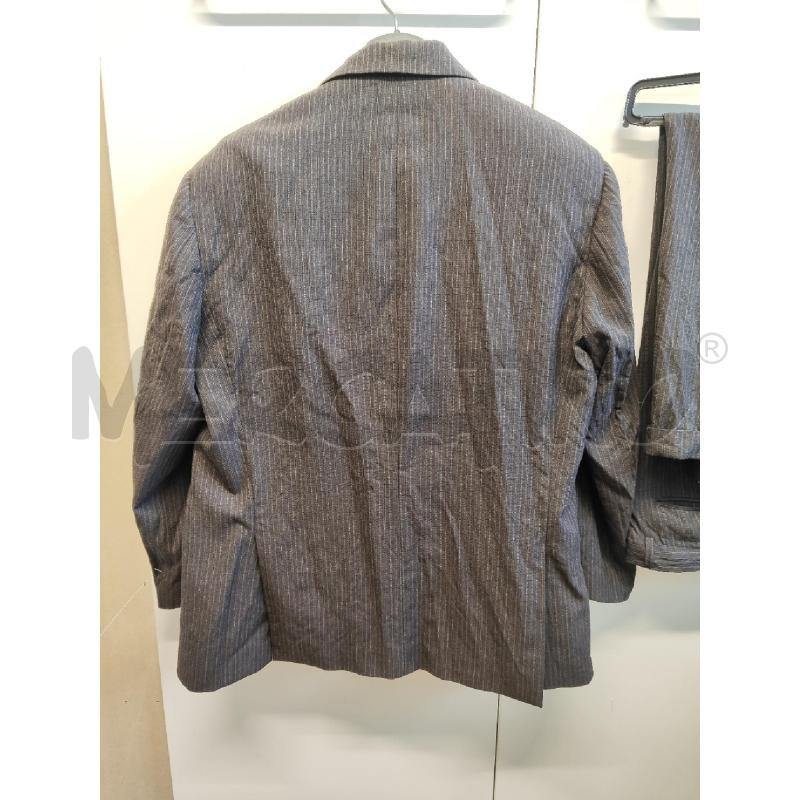 COMPLETO UOMO GAUDI 3 PZ GRIGIO RIGATO TG.54  | Mercatino dell'Usato Vinci - fraz. sovigliana 4