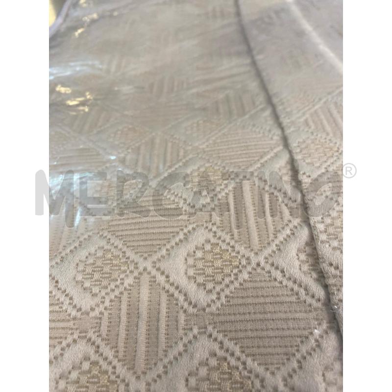 COPERTA MATRIMONIALE BEIGE ELITE NUOVA ROMBI | Mercatino dell'Usato Vinci - fraz. sovigliana 3