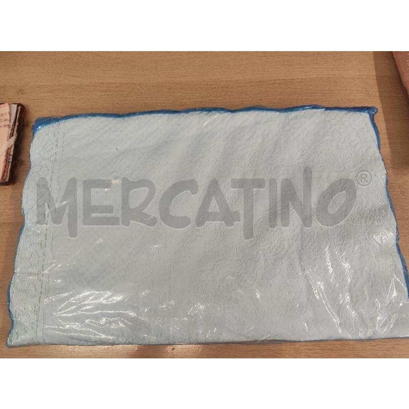 COPERTA MATRIMONIALE BIANCA COTONE TRINA UNCINETTO | Mercatino dell'Usato Vinci - fraz. sovigliana 1
