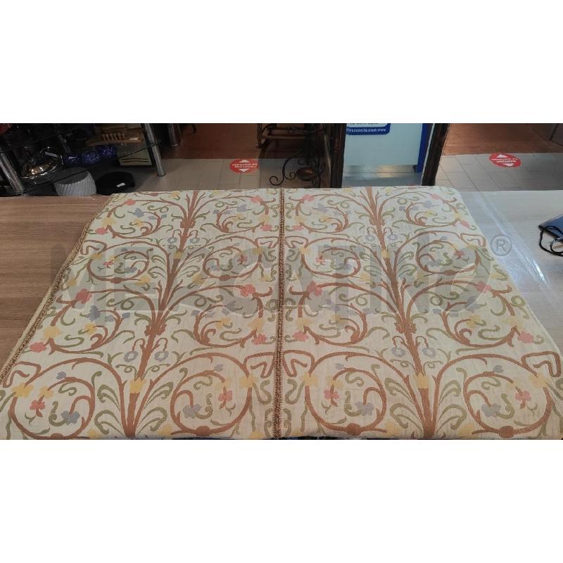 COPERTA MATRIMONIALE PANNA FIORI ROSA AZZURRI GIALLI | Mercatino dell'Usato Vinci - fraz. sovigliana 1