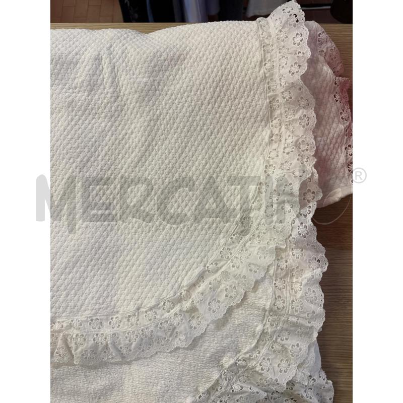 COPERTA SINGOLA BIANCA TRINA SANGALLO | Mercatino dell'Usato Vinci - fraz. sovigliana 2