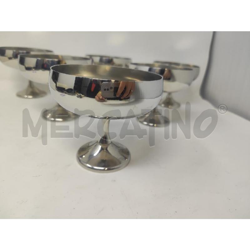 COPPETTE PZ. 6 ACCIAIO AMC | Mercatino dell'Usato Vinci - fraz. sovigliana 2