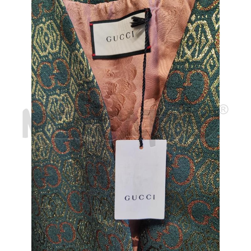 COPRI SPALLA GUCCI VERDE GLITTER ORO NUOVO TG.M | Mercatino dell'Usato Vinci - fraz. sovigliana 2