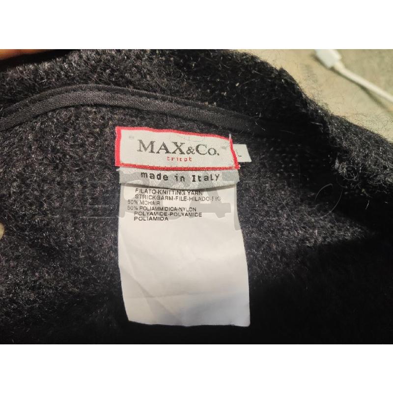 COPRI SPALLA MAX & CO NERO 50% MOHAIR NERO TG.L | Mercatino dell'Usato Vinci - fraz. sovigliana 2
