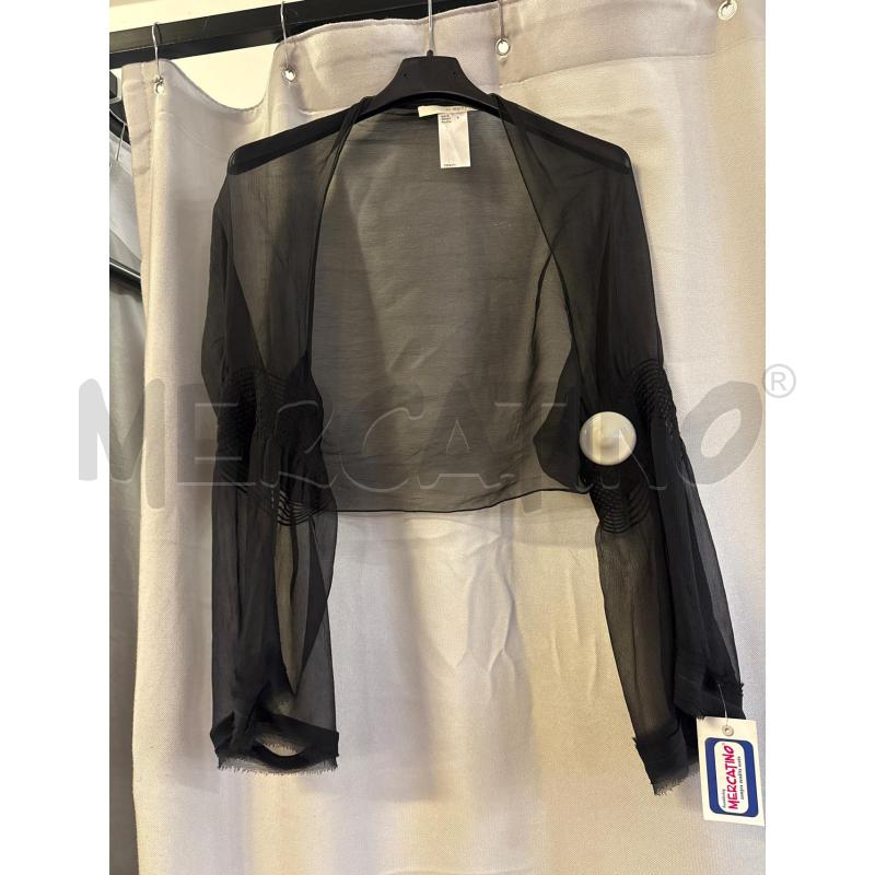 COPRI SPALLA  # D. EXTERIOR NERO TRASPARENTE TG.II 100% SETA | Mercatino dell'Usato Vinci - fraz. sovigliana 1