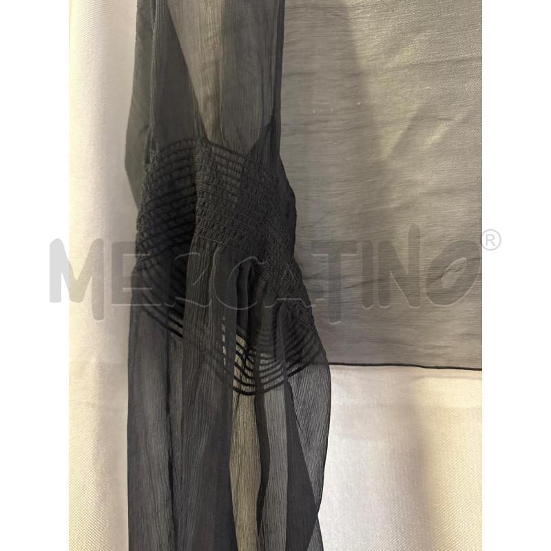 COPRI SPALLA  # D. EXTERIOR NERO TRASPARENTE TG.II 100% SETA | Mercatino dell'Usato Vinci - fraz. sovigliana 2