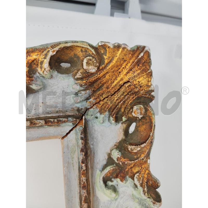 CORNICE 52X42 SBIANCATA BRONZO RICCIOLI | Mercatino dell'Usato Vinci - fraz. sovigliana 2