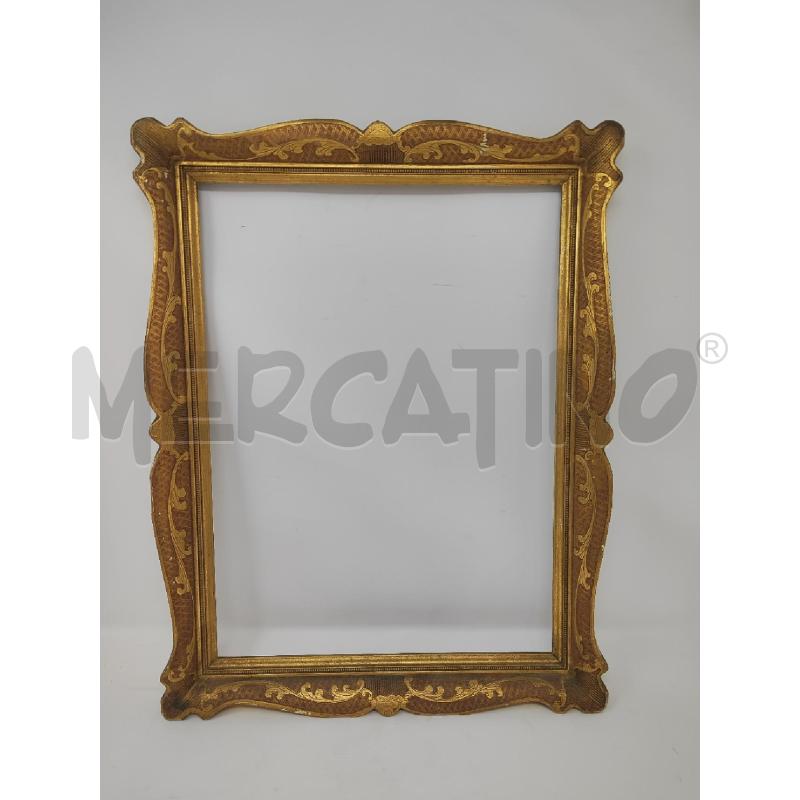 CORNICE LAVORATA DORATA 45CM X 35CM | Mercatino dell'Usato Vinci - fraz. sovigliana 1