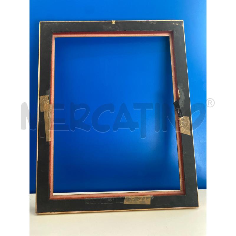 CORNICE LEGNO LAVORATA DORATA 55X44CM    | Mercatino dell'Usato Vinci - fraz. sovigliana 4
