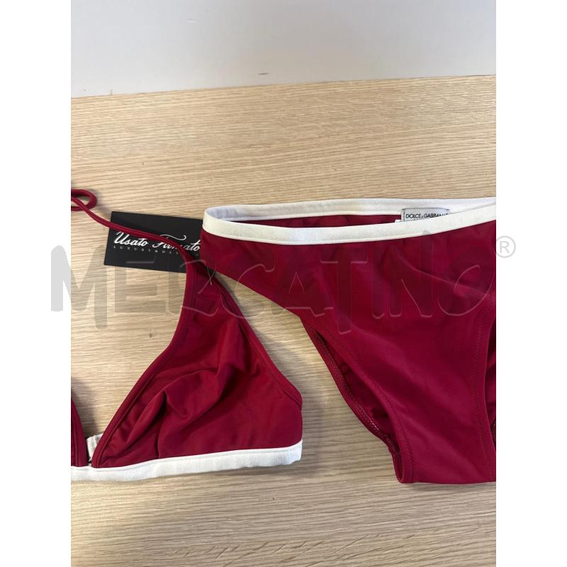 COSTUME 2 PZ DONNA DOLCE & GABBANA TG.L BORDEAUX  | Mercatino dell'Usato Vinci - fraz. sovigliana 1