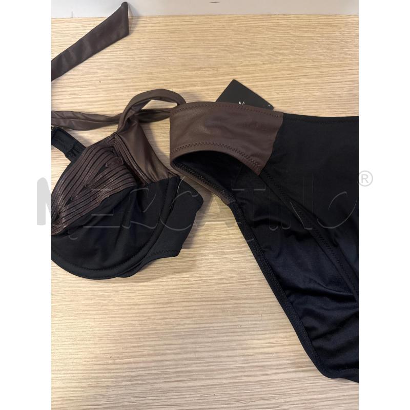 COSTUME DONNA 2 PZ LA PERLA NERO MARRONE TG.44 | Mercatino dell'Usato Vinci - fraz. sovigliana 1