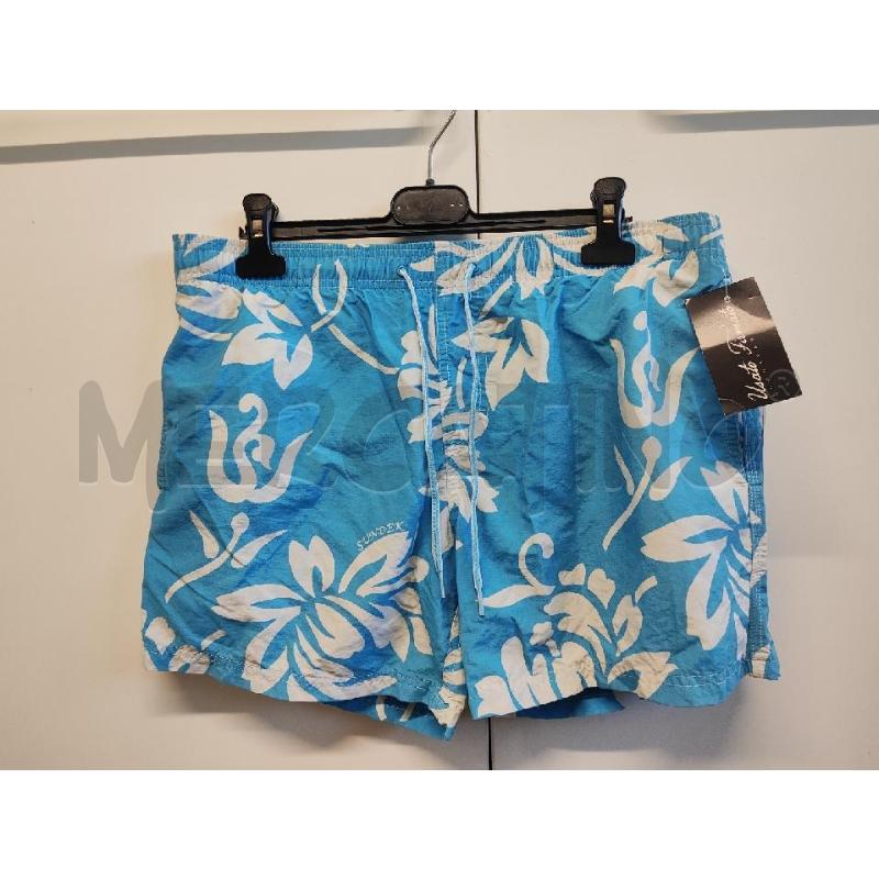 COSTUME UOMO SUNDEK AZZURRO FIORI BIANCHI TG.L | Mercatino dell'Usato Vinci - fraz. sovigliana 1