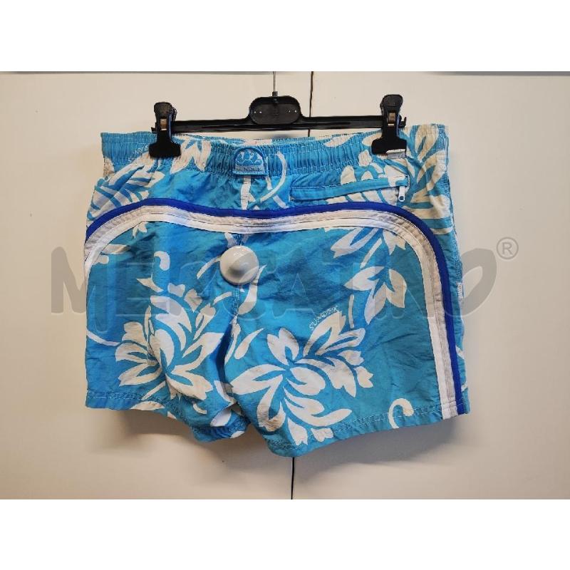 COSTUME UOMO SUNDEK AZZURRO FIORI BIANCHI TG.L | Mercatino dell'Usato Vinci - fraz. sovigliana 2