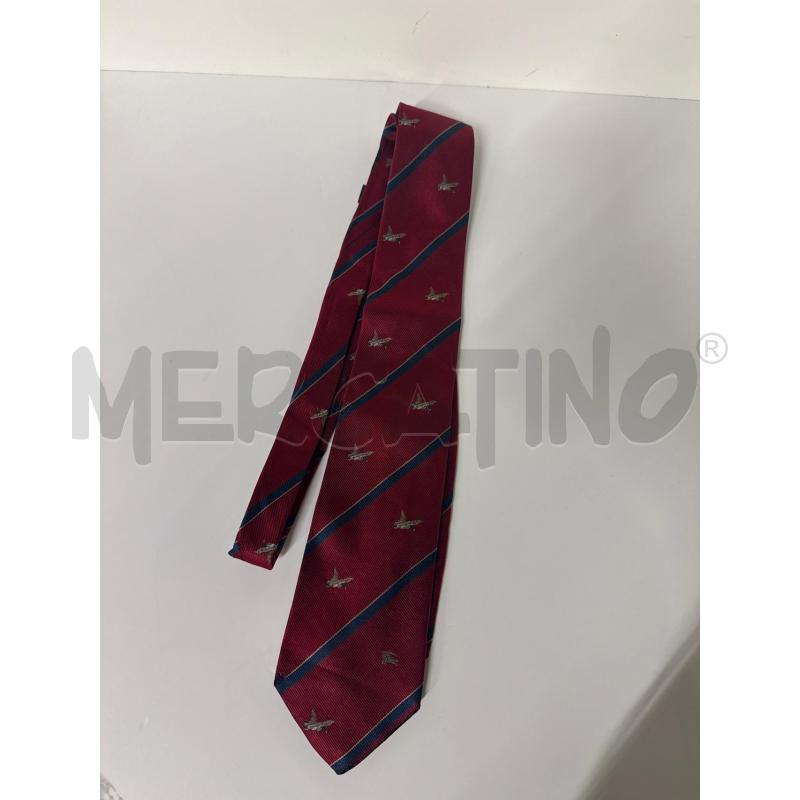CRAVATTA BURBERRY BORDEAUX CON PAPERELLE | Mercatino dell'Usato Vinci - fraz. sovigliana 1